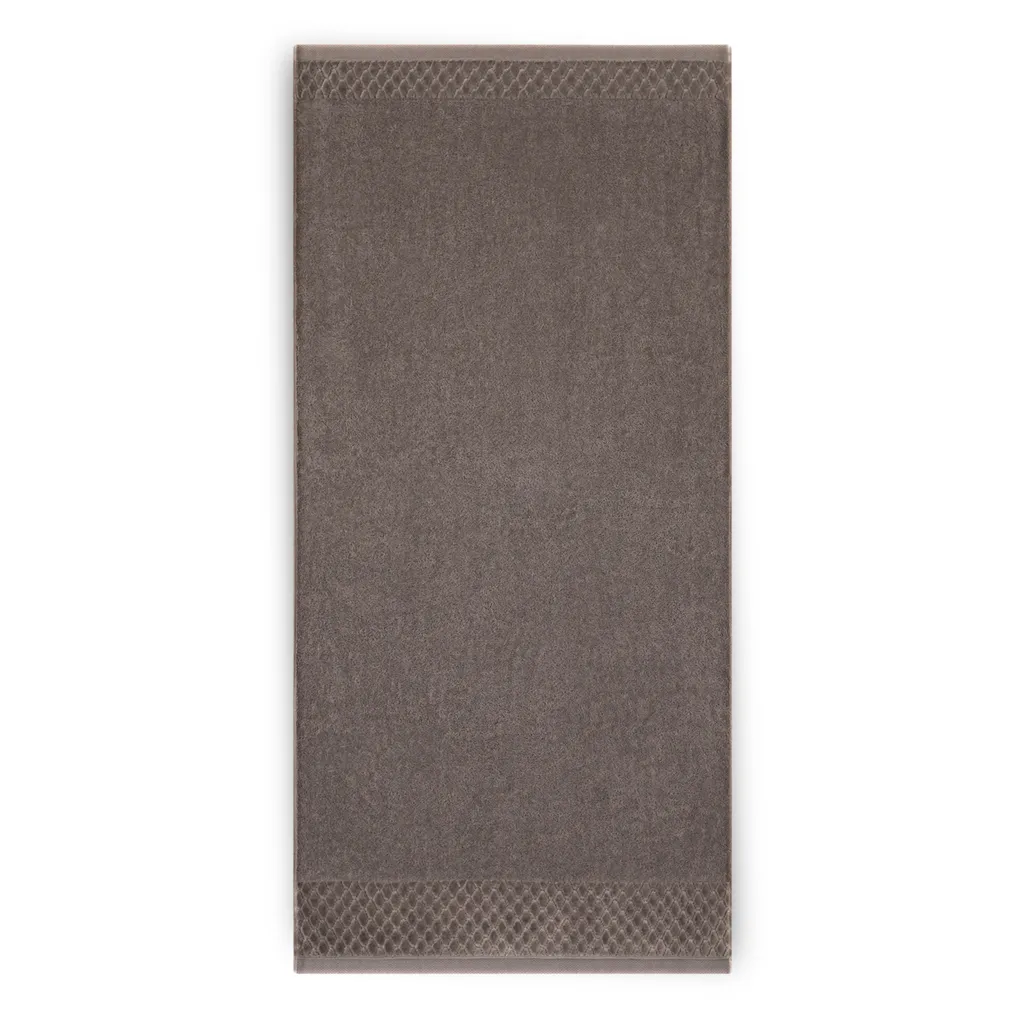 Asciugamano Zwoltex Carlo AG 70x140 Marrone: Design e Benessere