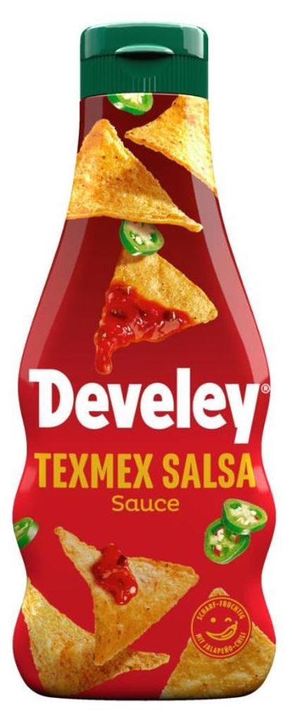 Develey Salsa Tex Mex Salsa gustosa al pomodoro e Immagine del prodotto 