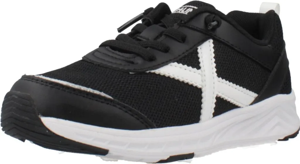 Munich Fun Kid 02 Noir - Baskets Mode Enfant pour un Look Urbain Tendance