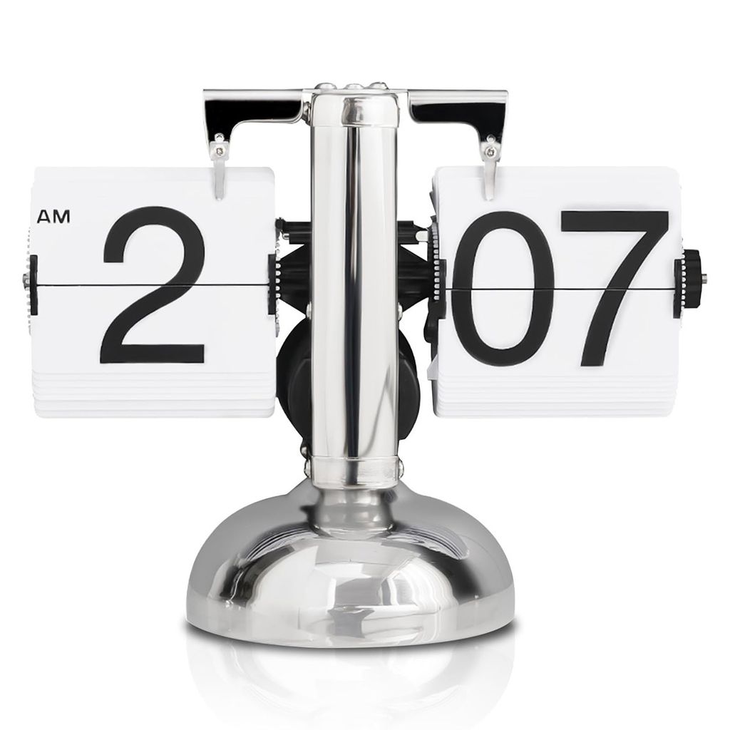 Retro Flip Clock Tischuhr mit Quarzwerk, mechanische Produktbild 