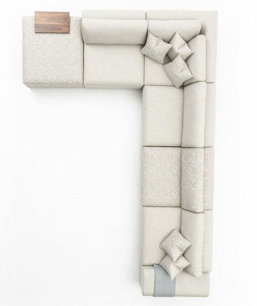 Sofa Italienische Stil Möbel Ecksofa Eckcouch Wohnlandschaft Eckgarnitur