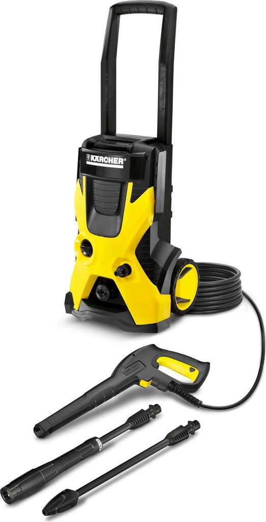 Kärcher K 5 BASIC, Napřímený, Elektrický, 10 m, 5 m, Černá, Obrázek produktu 