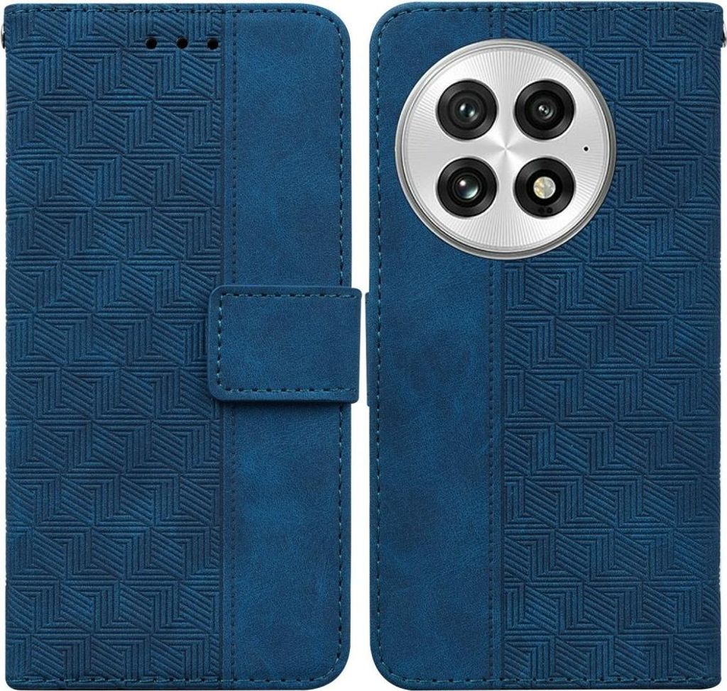 OnePlus 13 Hülle - Coverup Geometric Klapphülle - Blau