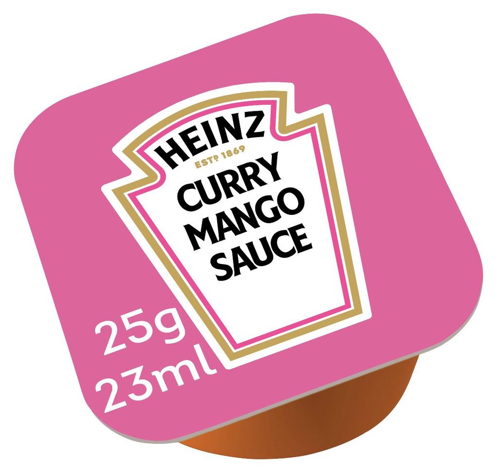 Heinz Curry Mango Dip Pot owocowy i pikantny sos do Zdjęcie produktu 