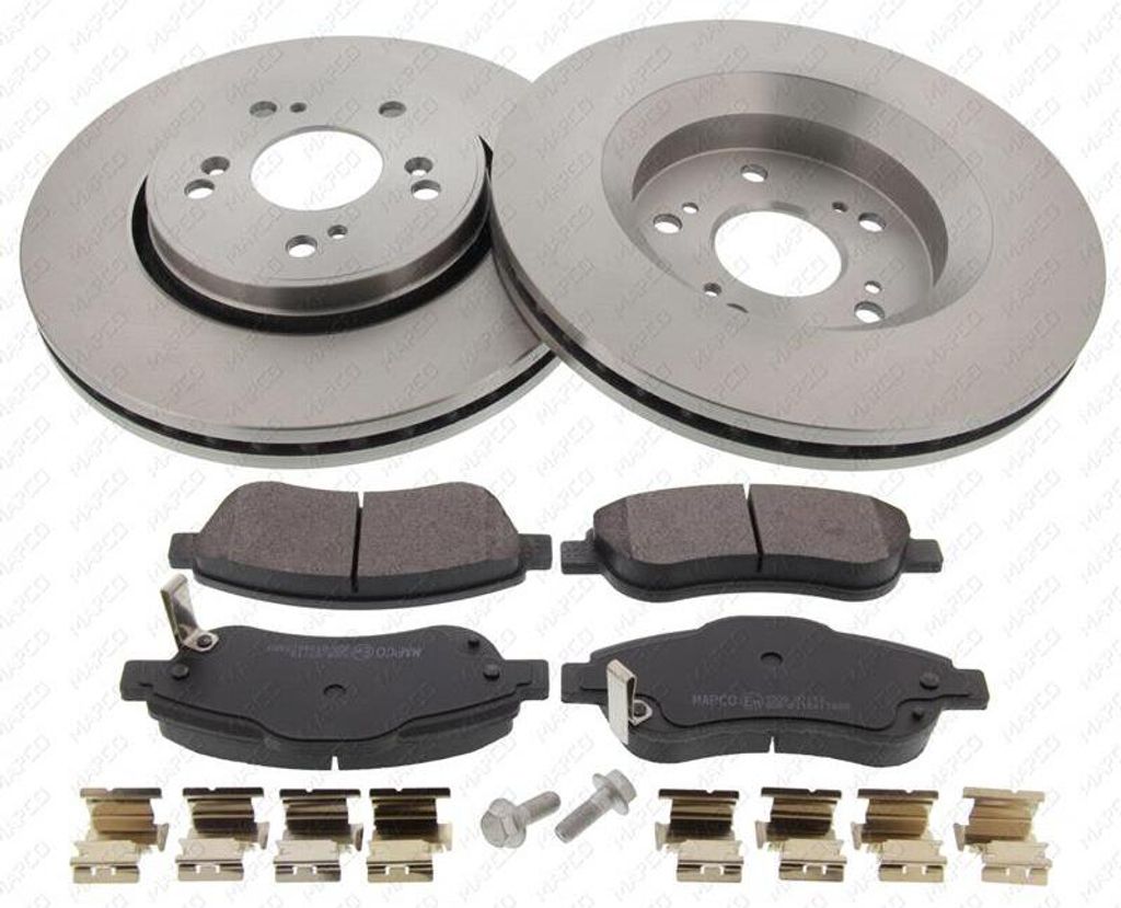 MAPCO Bremsenset Vorne Bremsscheiben Beläge Satz für HONDA CR-V III (RE) 293mm