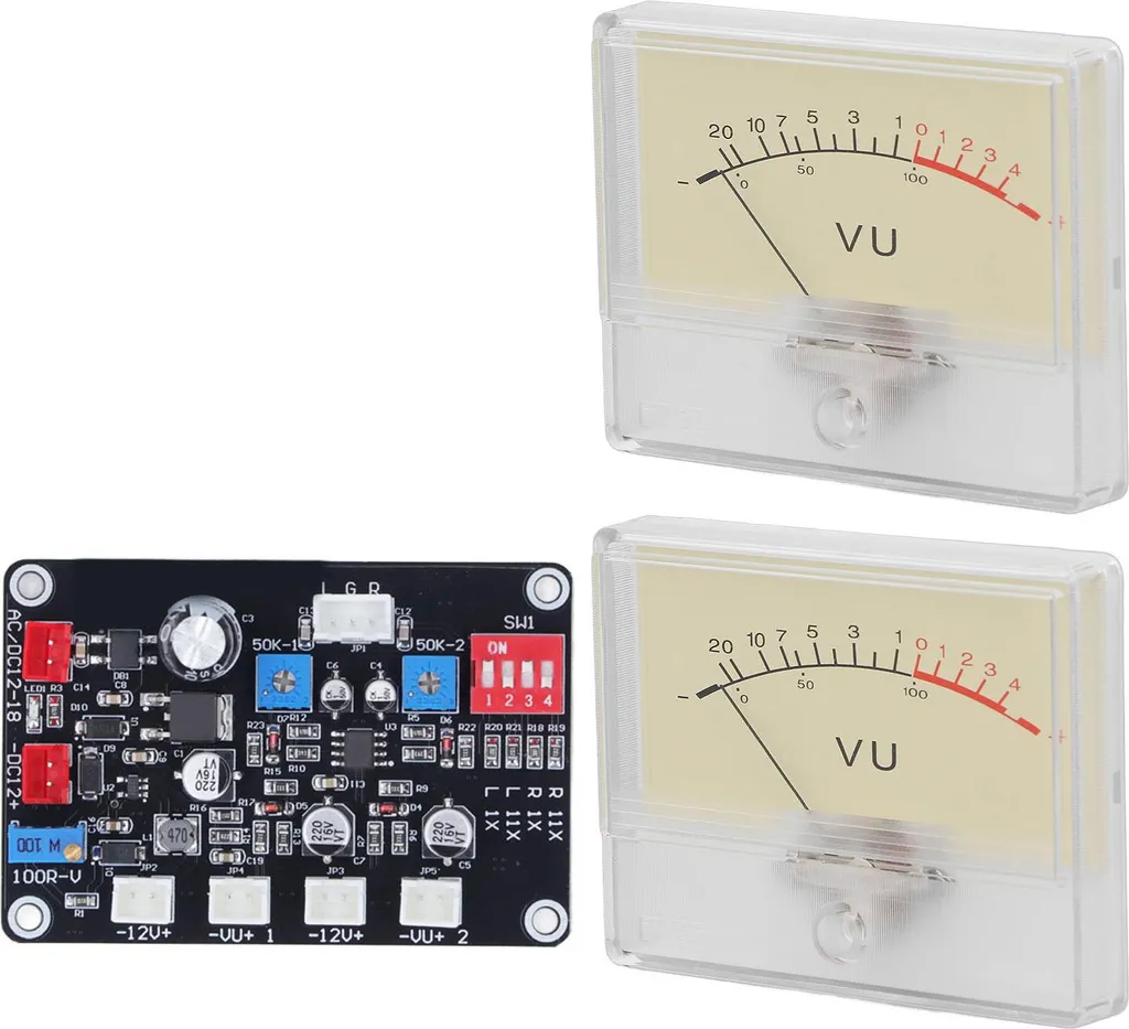 VU Mètre pour Amplificateur DIY Kit Complet avec Driver Board Audio