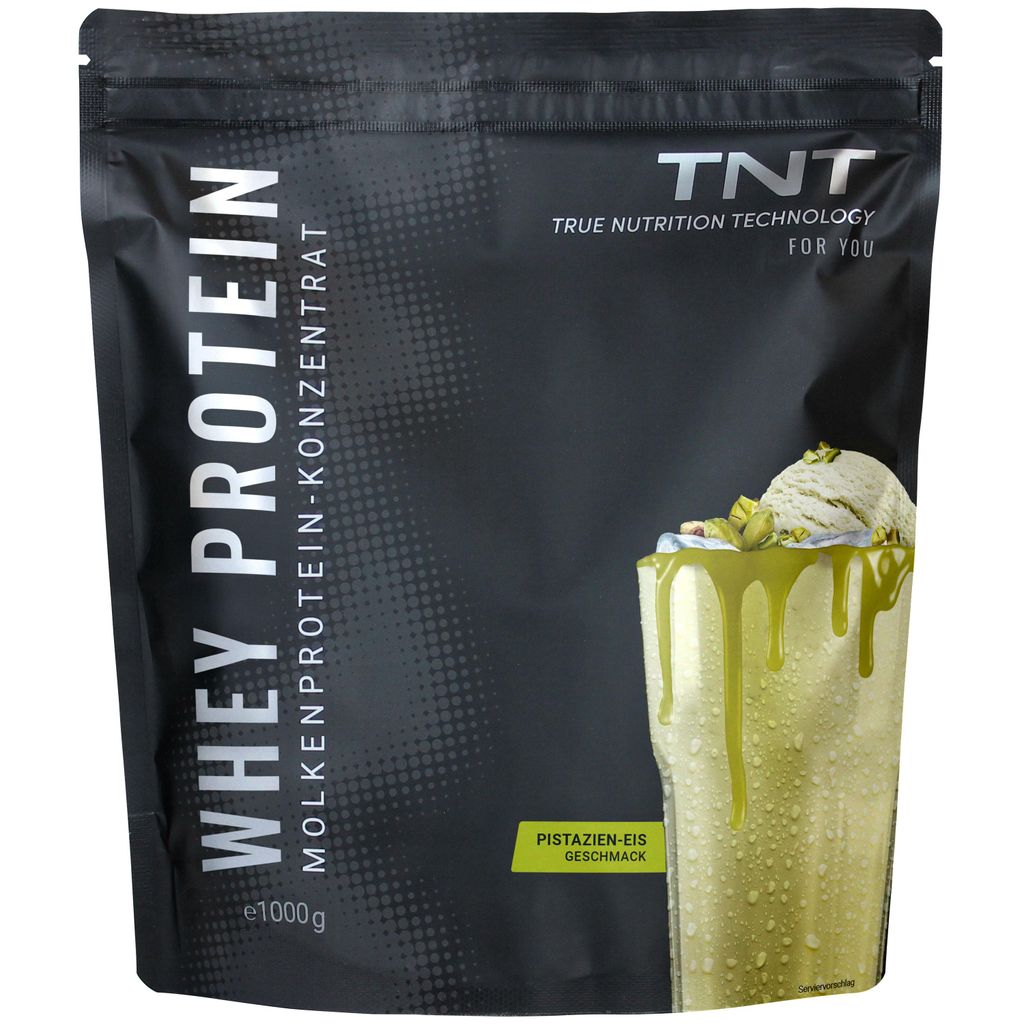 TNT Whey Protein Pulver (1000g) - Pistazien-Eis - Produktbild 