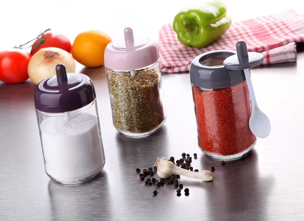 LIFKOME Mini Soßentöpfe 6 Stück - Wiederverwendbare Gewürzbehälter 35ml