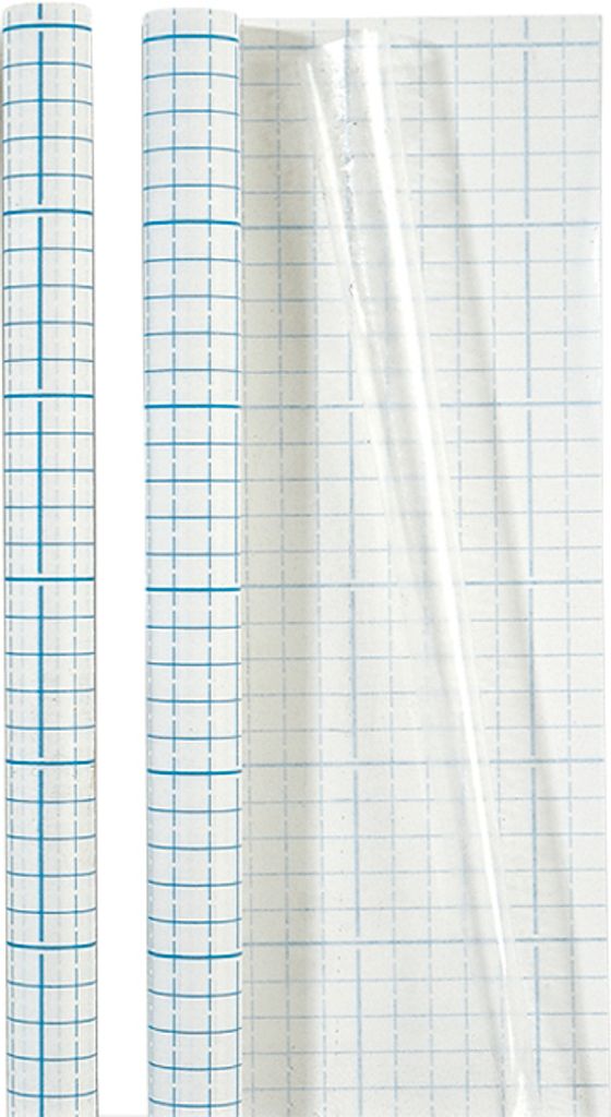 Bucheinbandfolie 1x0,45m transparent selbstklebend Packung Produktbild 