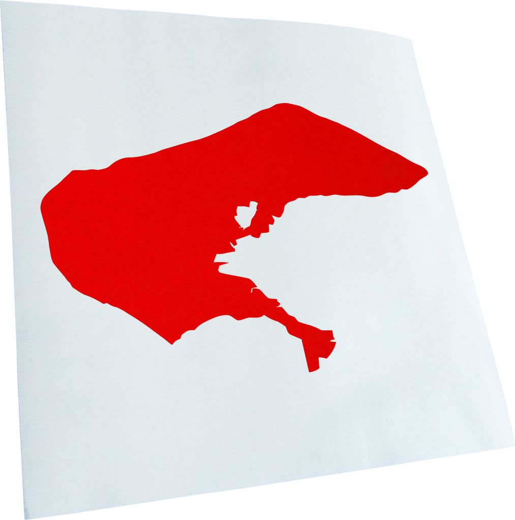 hauptsachebeklebt Kiwistar - Autoaufkleber - Borkum - Deutschland - Insel Heckscheibe - Aufkleber für Auto Kfz Fahrrad, LKW, Truck Mofa