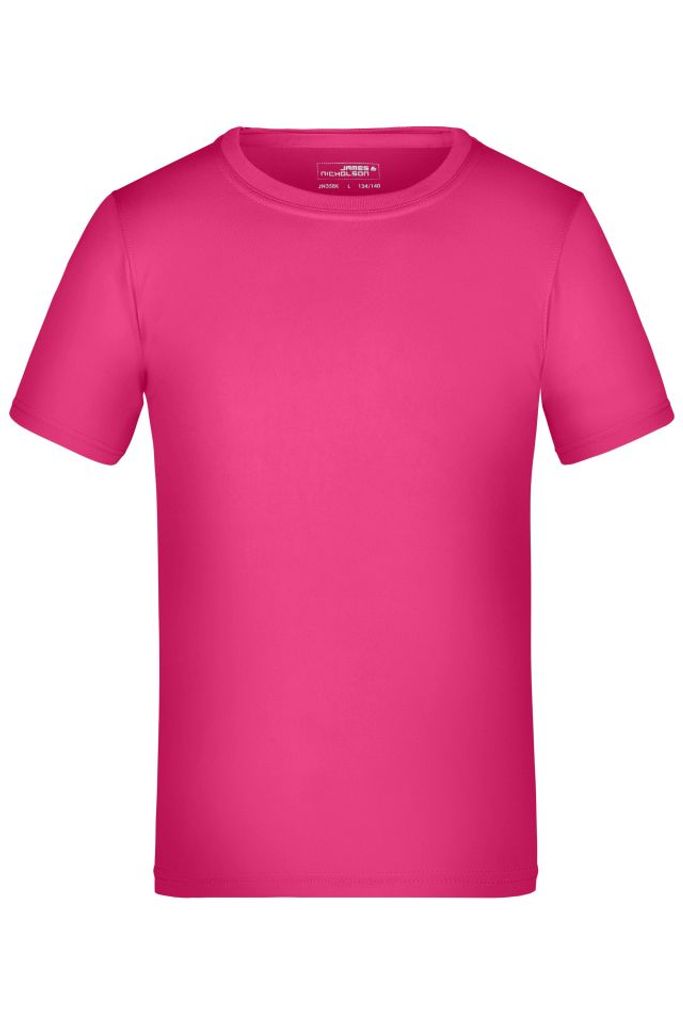 Funktions T-Shirt für Freizeit und Sport pink, Gr. M