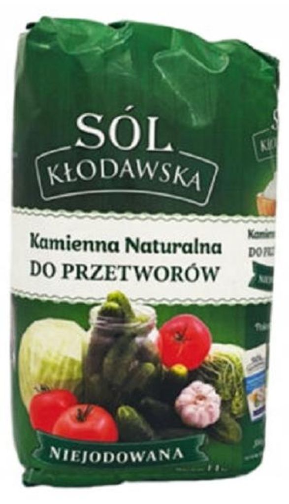 Kłodawa nicht jodiertes Salz 1,1kg - Kłodawa Salzbergwerk Produktbild 
