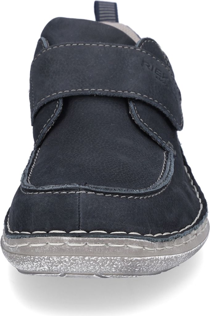 Rieker Slipper - Blau Veloursleder Größe: 41 Normal Produktbild 44