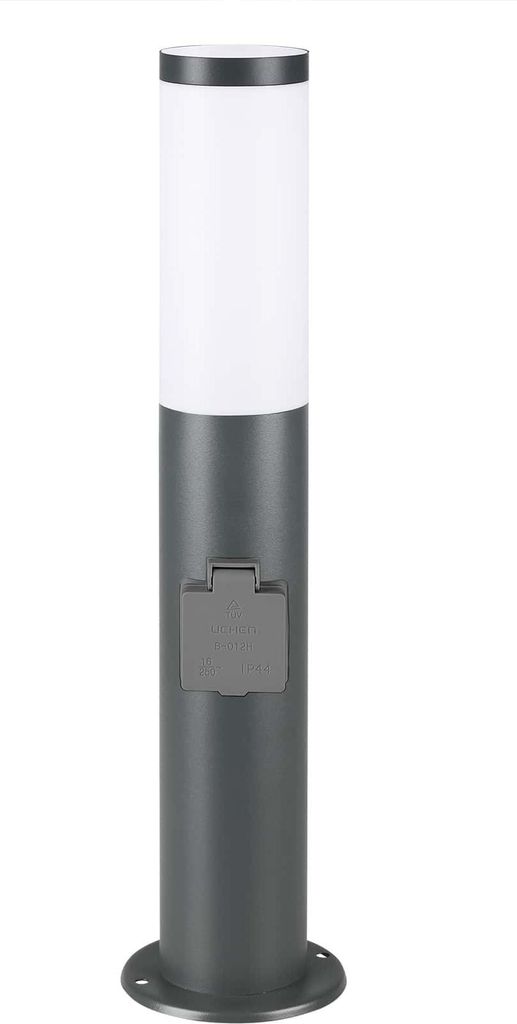 Monzana Lampadaire Dahlia Anthracite Luminaire extérieur Image du produit 