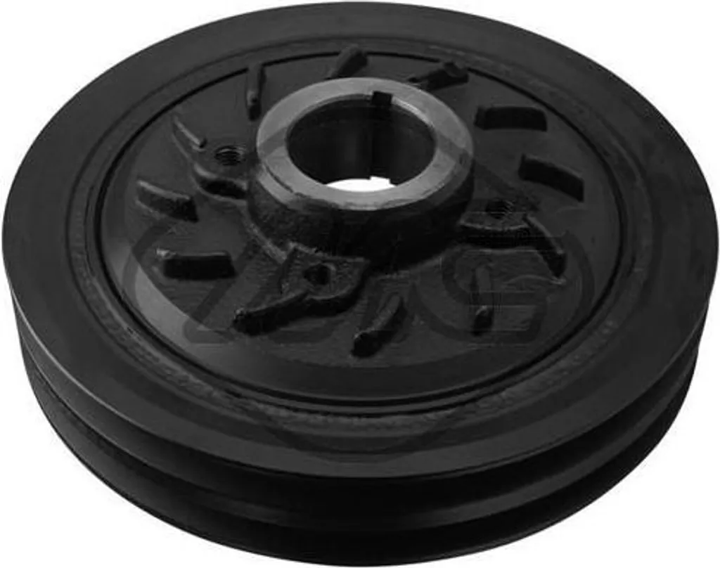 Poulie damper de vilebrequin pour Hyundai Galloper et H100 Metalcaucho 57386