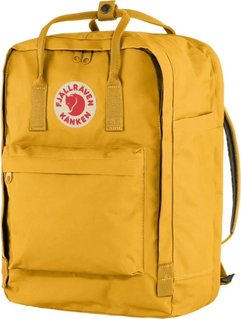 Fjällräven Kånken Laptop 17" Backpack Ochre - - 3