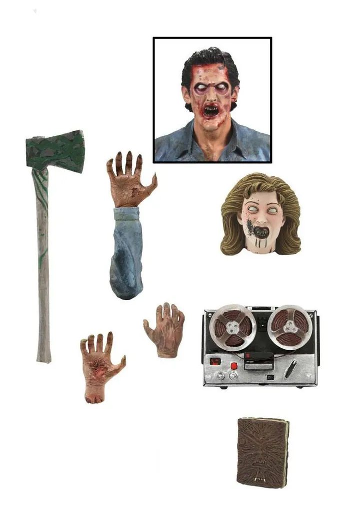 Statue articulée Ash Evil Dead 2 Ultimate NECA 41957 Collection 18 cm