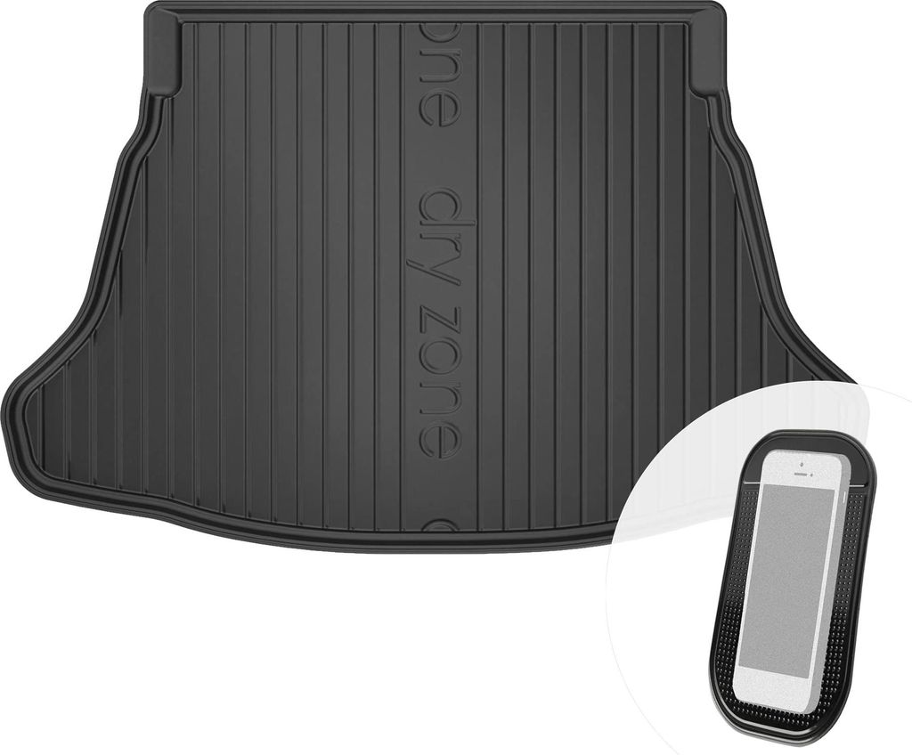 Gummi Kofferraumwanne Kofferraummatte passend für Toyota Prius IV XW50 Liftback 2015-