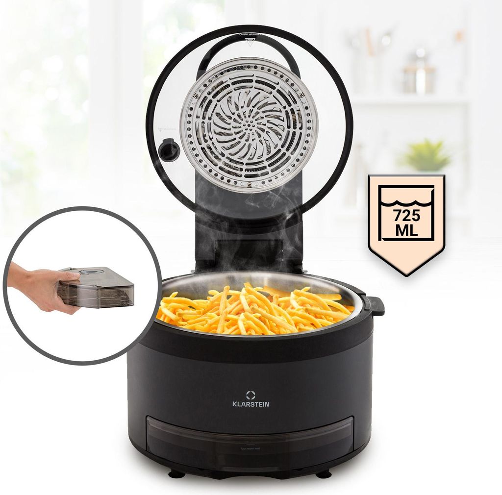Klarstein Friteuse Sans Huile avec Fonction Vapeur, Image du produit 