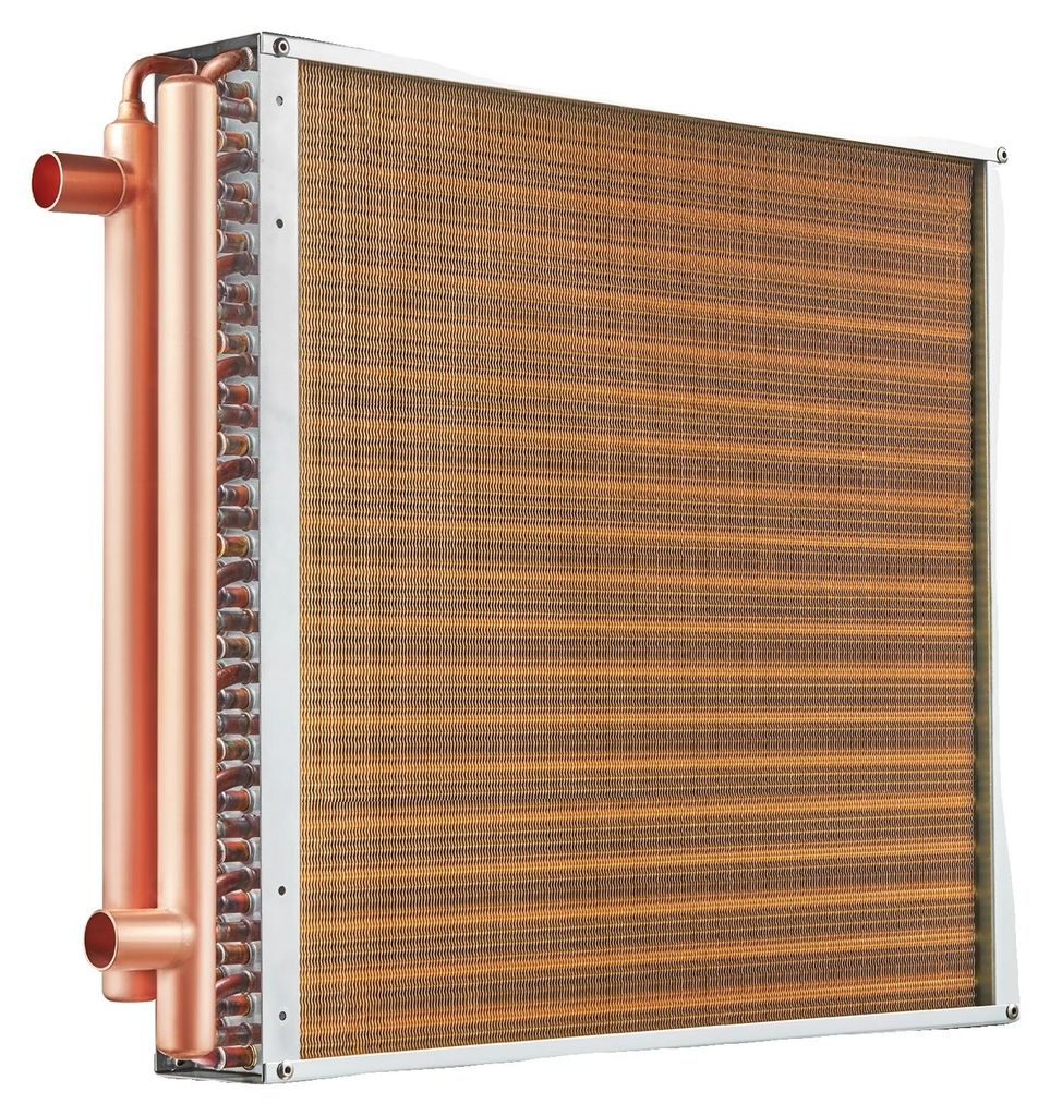 Výměník tepla VEVOR voda-vzduch, 50,8 x 50,8 cm s třířadými Obrázek produktu 