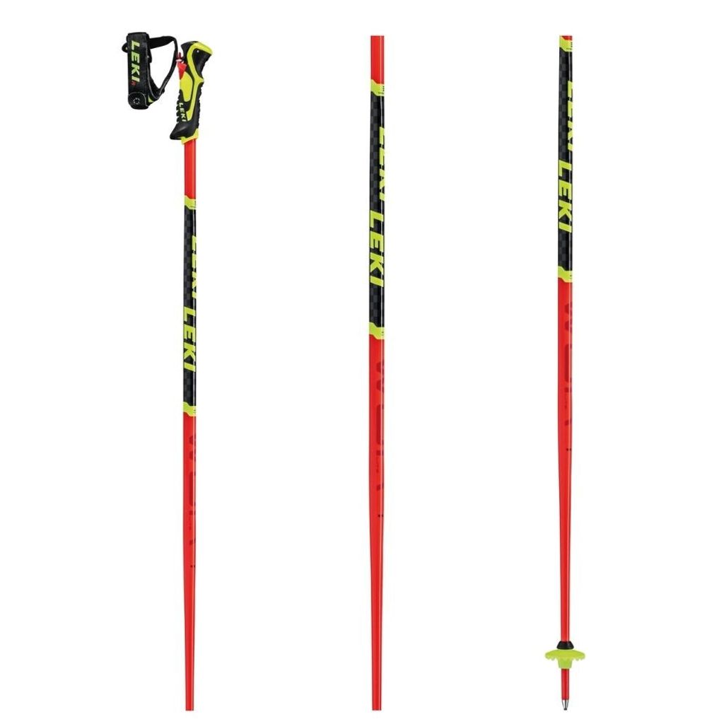 Skistöcke LEKI WCR Lite SL 3D Junior Rot Rot 90 cm