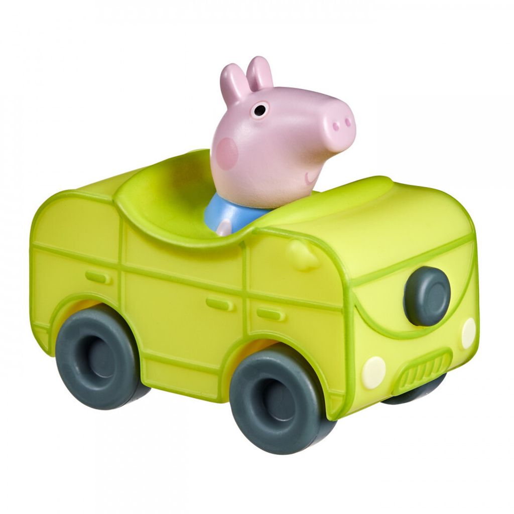 Hasbro Peppa Pig George mit Fahrzeug 8cm Figuren