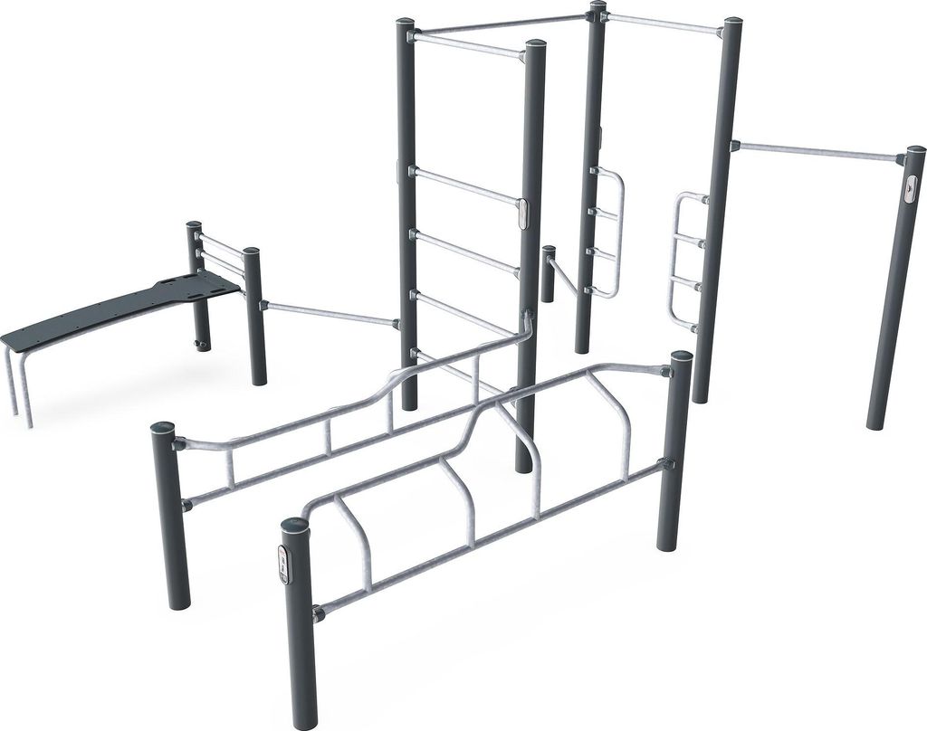 Kompan Outdoor-Fitness-Station "Pro 4"