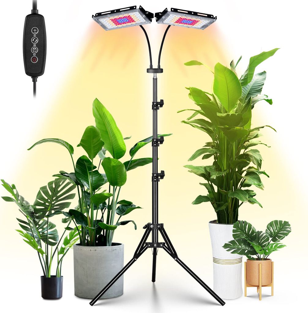 Groß Pflanzenlampe LED mit Ständer Vollspektrum Produktbild 