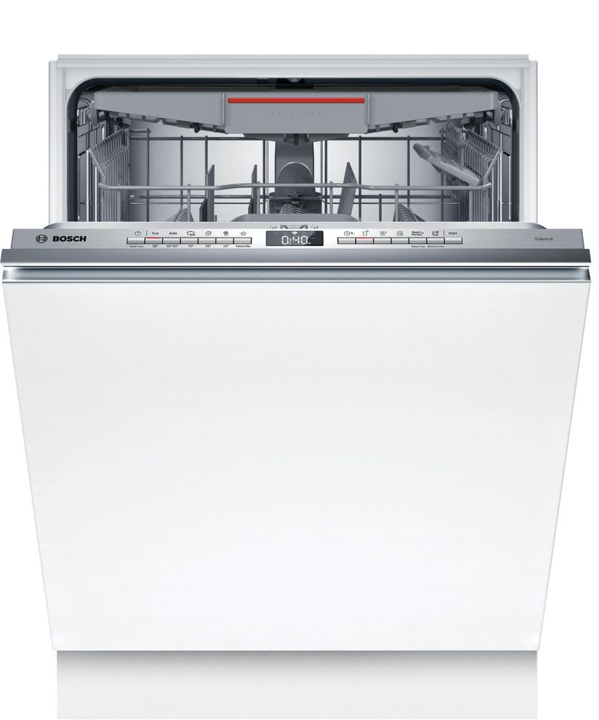 Bosch FullHouse Serie 4 SBH4HVX00E Vollintegrierter Geschirrspüler, XXL, Höhe 86,5 cm, Breite 60 cm
