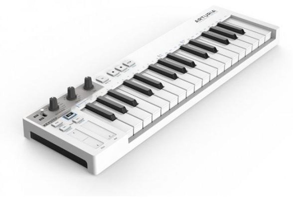 Arturia 430201 Keystep - Portabler MIDI Controller, Sequenzer, Schwarz