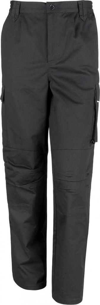Result WORK-GUARD R308F | Women's Action Trousers Kniepolstertaschen - Farbe: Black - Größe: M (12)