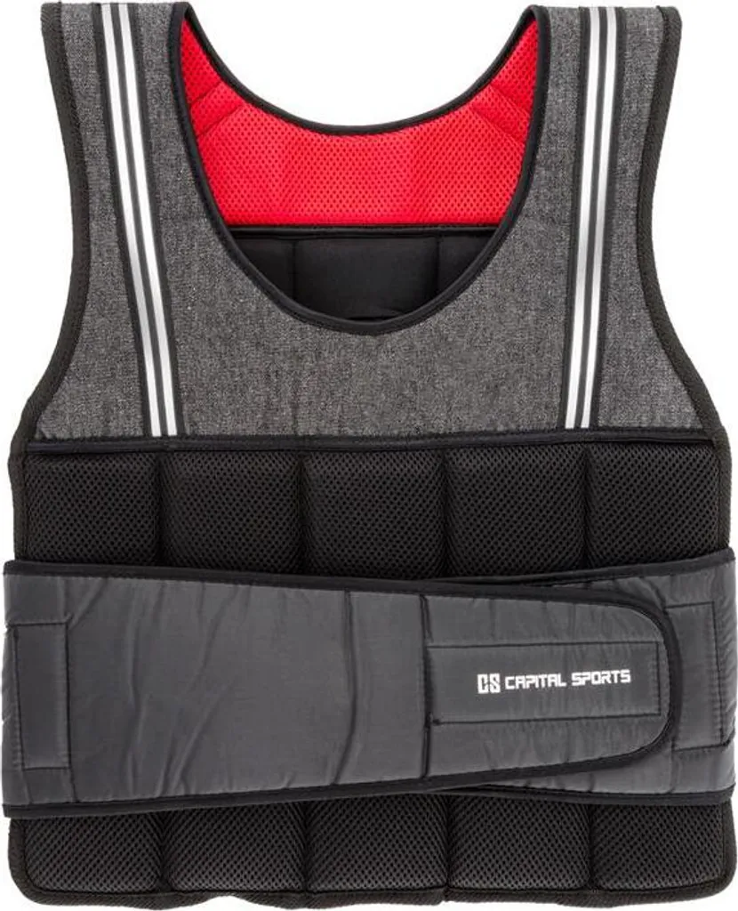 Gilet de poids 10kg Vestpro 10 : fini les poids qui bougent en sport