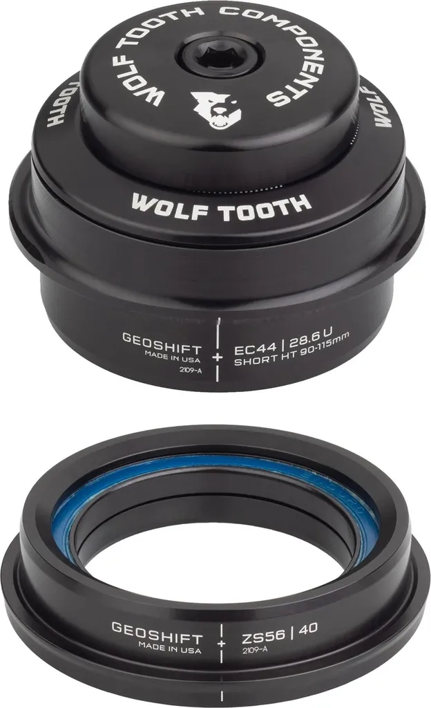 Jeu de direction GeoShift 2° Wolf Tooth Performance EC44-ZS56 1.5"