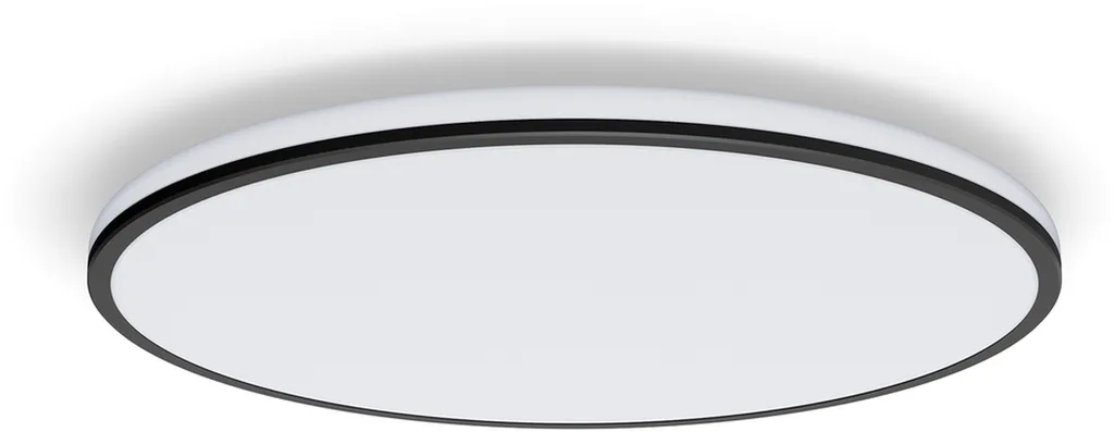 Philips Ozziet Plafonnier Noir 2300lm SceneSwitch LED pour Salon