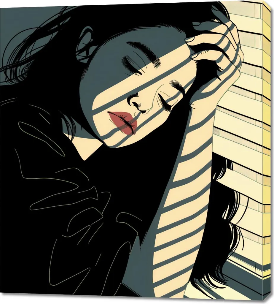 Tableau Image Concept 90 x 100 cm - Décoration Murale Format Carré