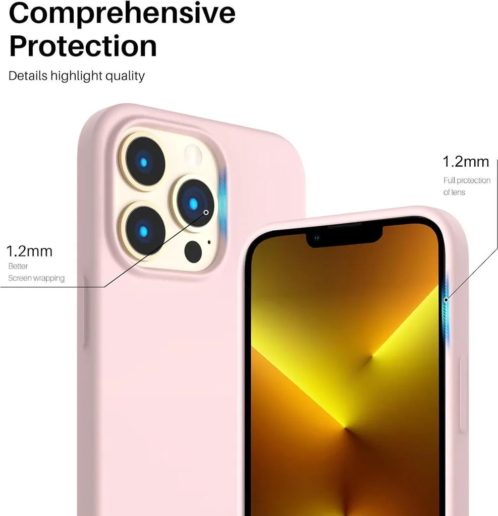 Custodia SGVAHY per iPhone 13, adorabile design 3D a cartone animato Kawaii, orso marrone, in morbido silicone, antiurto, custodia protettiva per bambini e ragazze