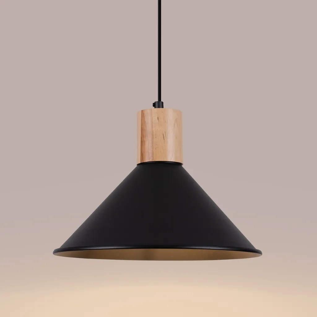 Lampadario Moderno JAGA Nero Sollux - Design Scandinavo Acciaio E27 - 7