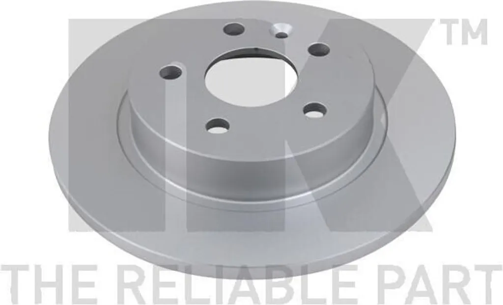 Jeu de 2 disques de frein NK 315014 pour OPEL Astra J Sports Tourer 45mm