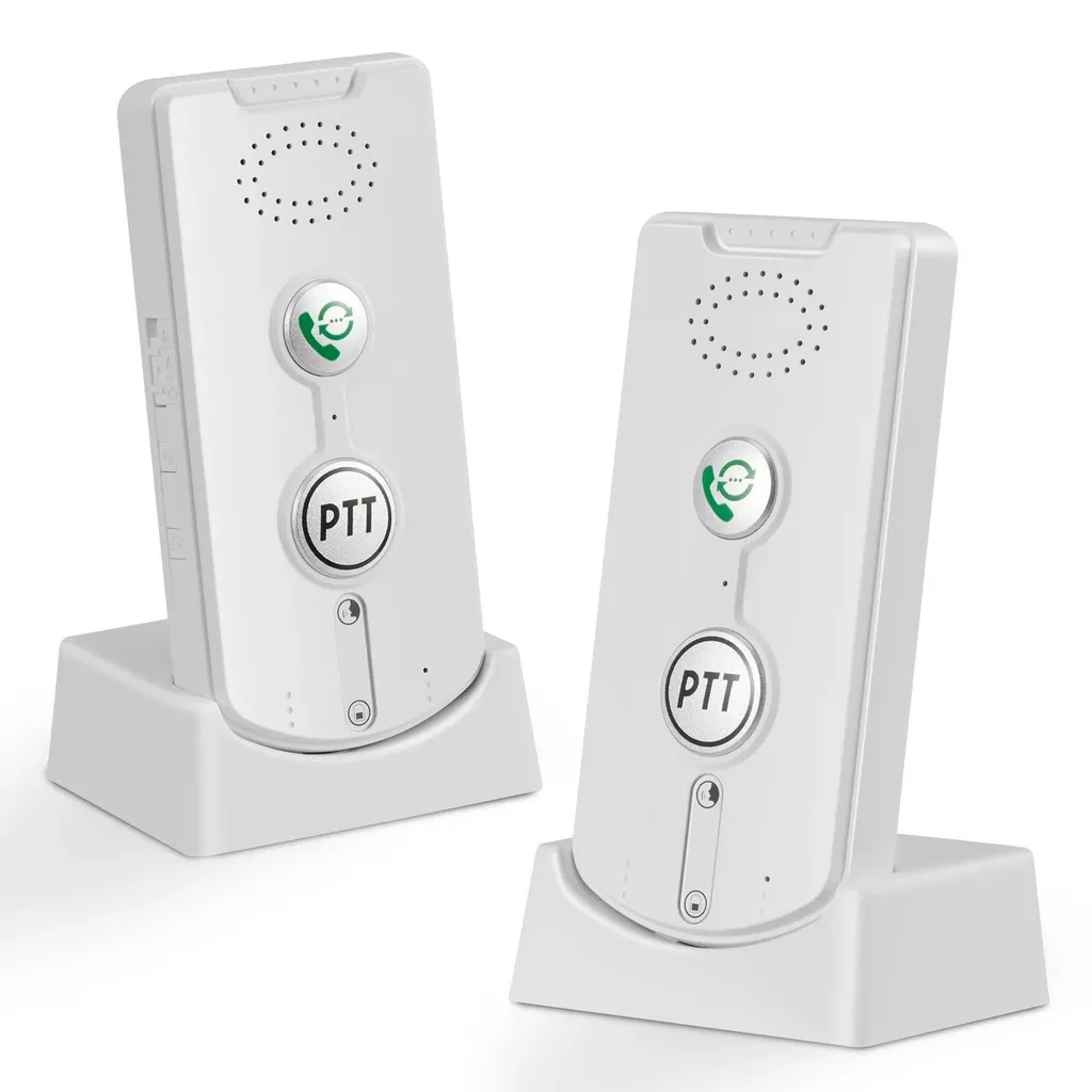 Système d'appel d'urgence sans fil Modèle A avec bouton SOS et récepteur