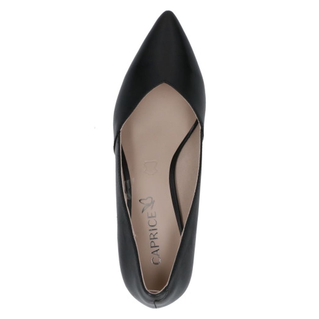 Caprice Damen Pumps Blockabsatz Leder spitze Form Produktbild 5