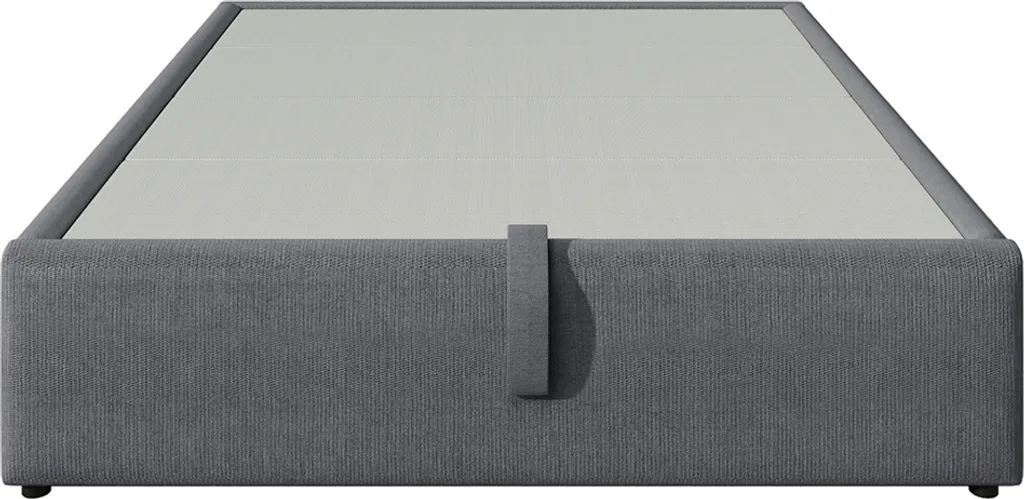 Lit 160x200 compact Gris avec USB-C pour optimiser les petits espaces