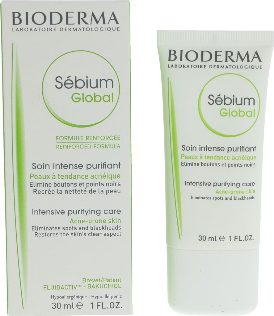 Bioderma Sébium Global, Reinigungscreme, Problemhaut, Produktbild 