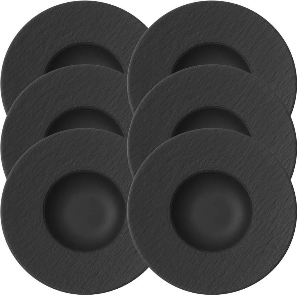 Villeroy & Boch Manufacture Rock, Pastateller, Rund, Produktbild 