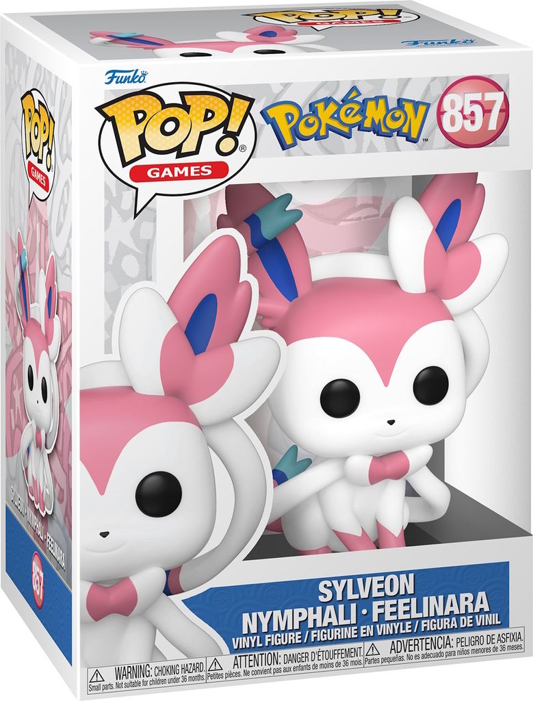 Pokémon - Sylveon Nymphali Feelinara 857  - Funko Pop! Vinyl Figur