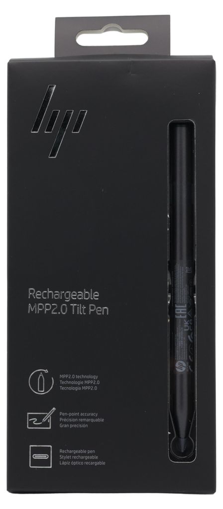 HP Wiederaufladbarer Tilt Pen MPP 2.0 (schwarz), Laptop, Produktbild 