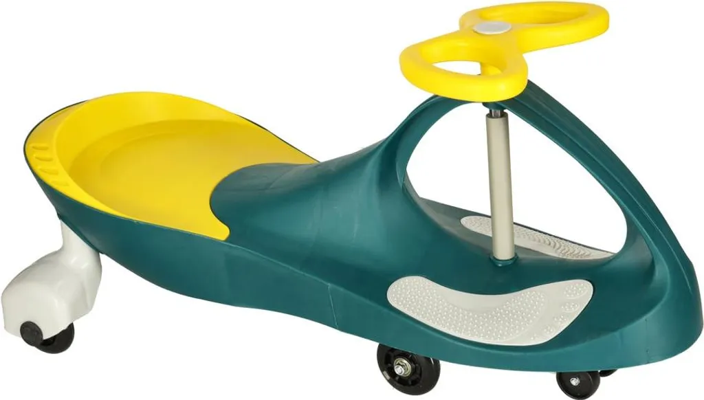 Roues lumineuses Gravity Ride LED vert jaune pour roller et trottinette