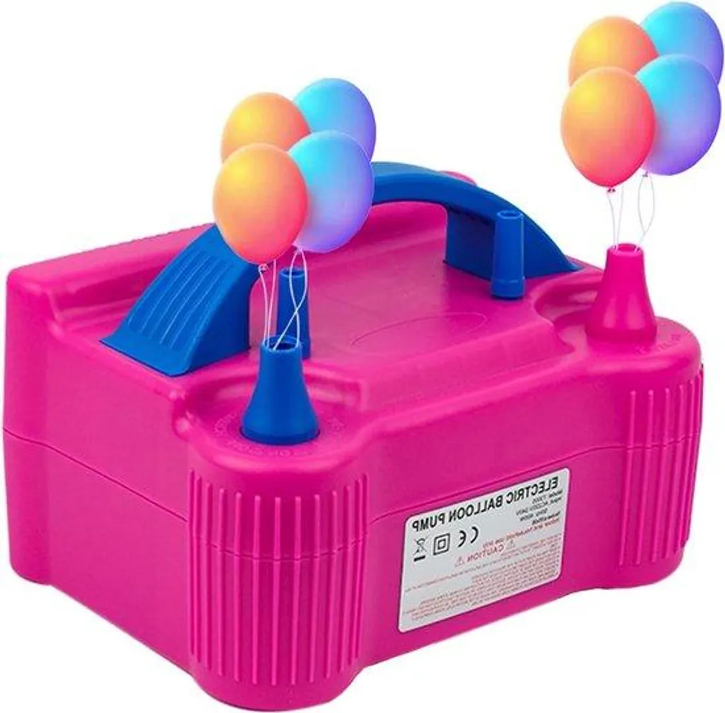 Gonflez vos ballons sans fatigue : Pompe électrique 600W à double embout
