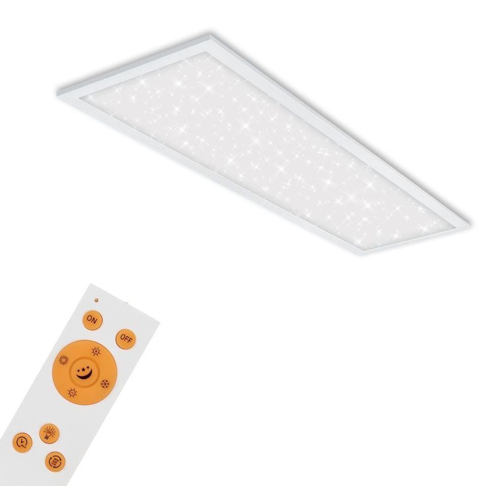 LED Panel Dimmbar Sternenhimmel Ultraflach CCT 24W weiß Produktbild 