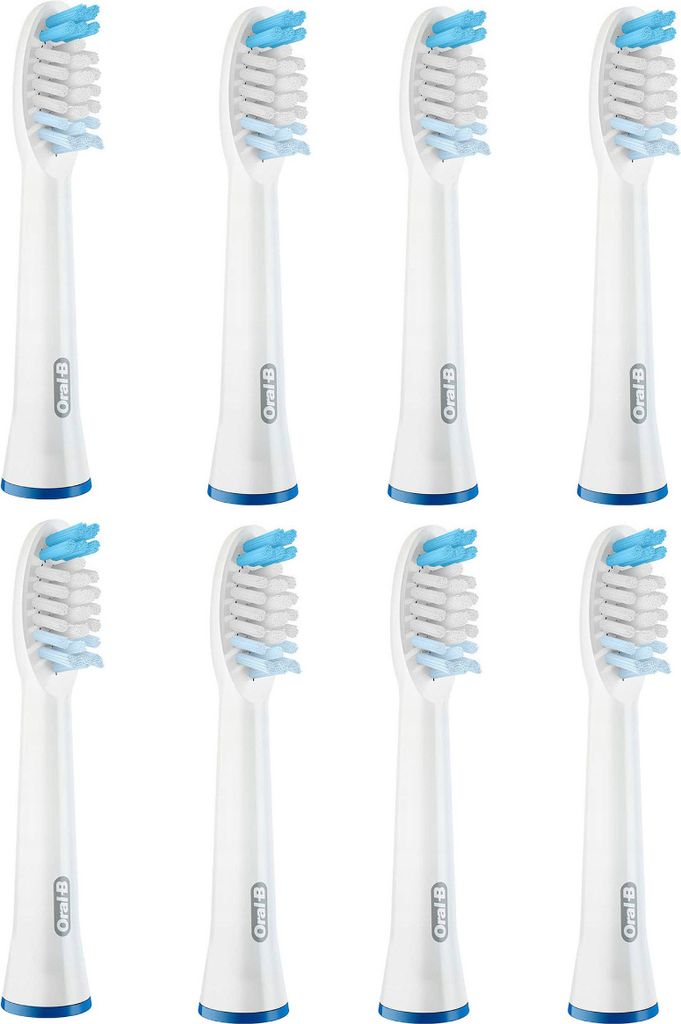 Oral-B Aufsteckbürsten Pulsonic Clean 8 Stück Ersatzköpfe Schallzahnbürste