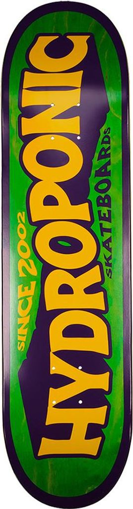 Hydroponic Twister 8.125 ́ ́ Skateboard Grün Grün One Size